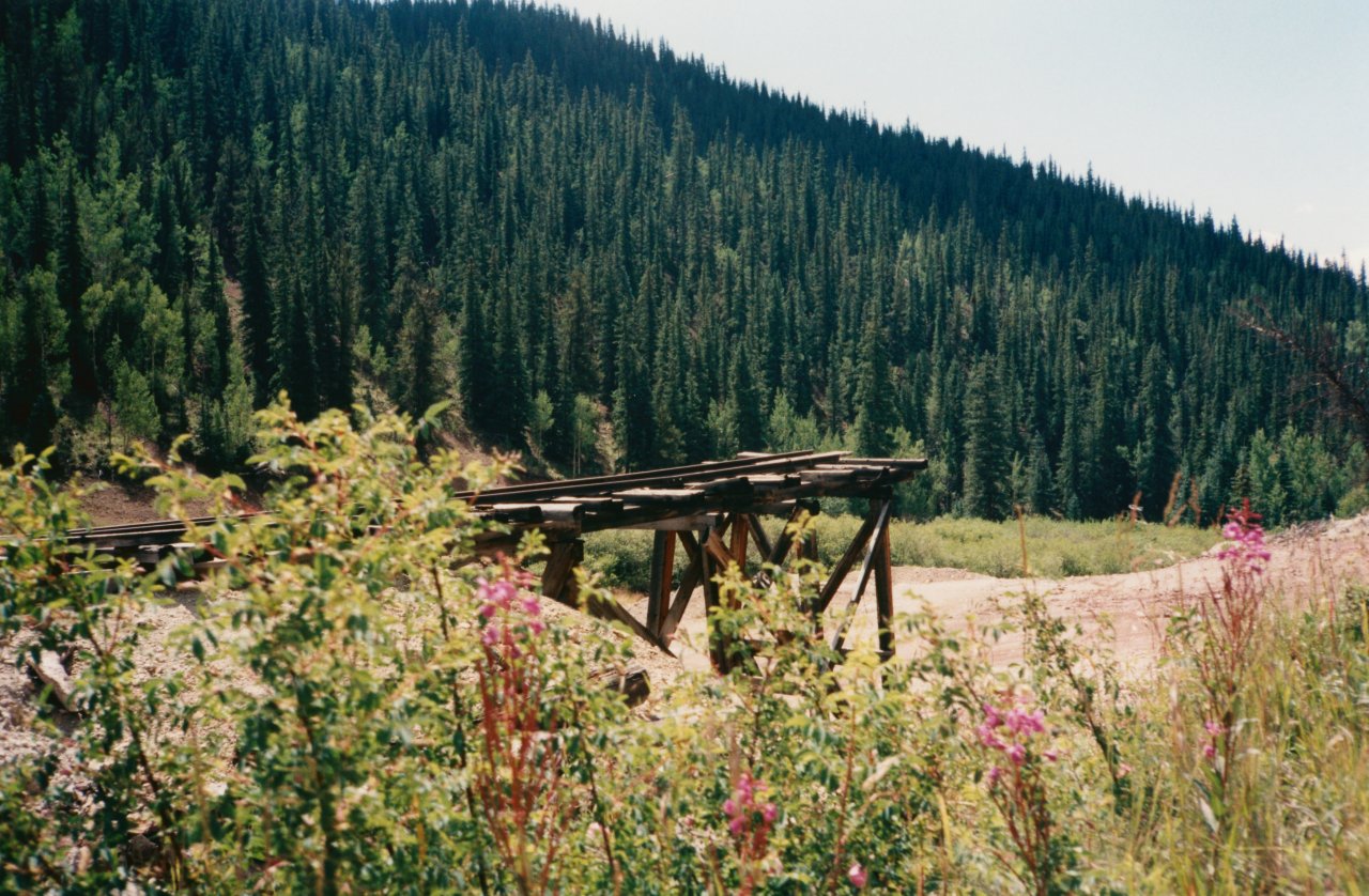 AandM Creede trip August 1995- the end of the RR line